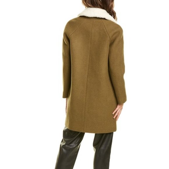 MADEWELL Eldridge Zip Coat in Insuluxe Fabric S NWT - Picture 9 of 9